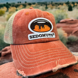 Vintage Distressed Trucker Hat (Orange)