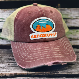 Vintage Distressed Trucker Hat (Beige)